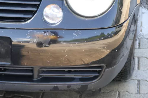 VW Lupo 6X Stoßstange vorne Frontstoßstange Stoßfänger schwarz L041 (183017)