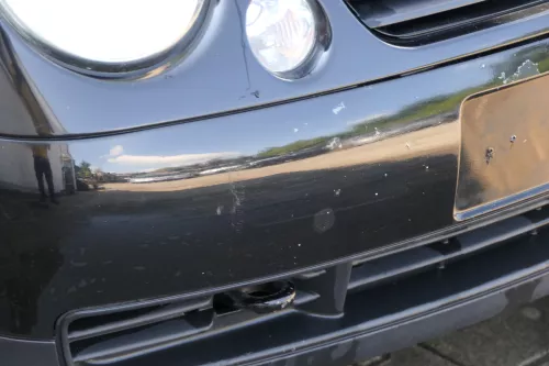 VW Lupo 6X Stoßstange vorne Frontstoßstange Stoßfänger schwarz L041 (183017)