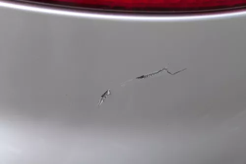 Audi A6 4B Kombi Avant Stoßstange hinten Heckstoßstange silber gra LY7W Facelift (183043)