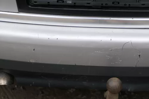 Audi A6 4B Kombi Avant Stoßstange hinten Heckstoßstange silber gra LY7W Facelift (183043)