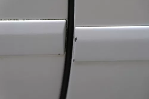 Audi A6 4B C5 Tür nur Türblatt vorne rechts Beifahrertür silber grau LY7W (183044)