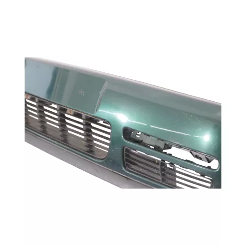 Polo 6N Stoßstange vorne breite Styling XXL Frontstoßstange grün LC6M +Gitter (183063)