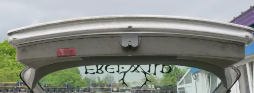 Audi A6 4B Avant Abdeckung Verkleidung hinten Heckklappe Deckel grau swing