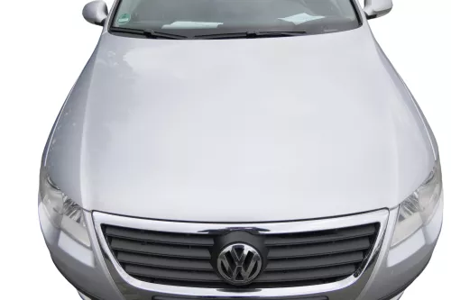 Passat 3C Motorhaube Klappe vorne vorn Haube silber grau LA7W reflexsilber