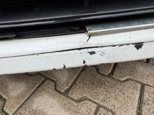 VW Passat 3C Kombi Stoßstange vorne Stoßfänger weiß LB9A- kein ohneGrill (183115)