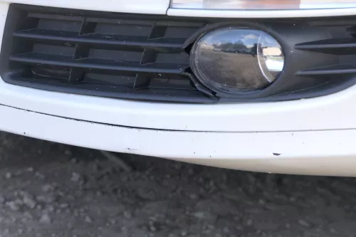 VW Passat 3C Kombi Stoßstange vorne Stoßfänger weiß LB9A- kein ohneGrill (183115)