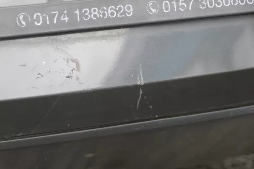 Seat Altea 5P Stoßstange hinten Heckstoßstange Stoßfänger grau LW7Z (183154)