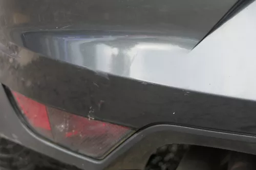 Seat Altea 5P Stoßstange hinten Heckstoßstange Stoßfänger grau LW7Z (183154)