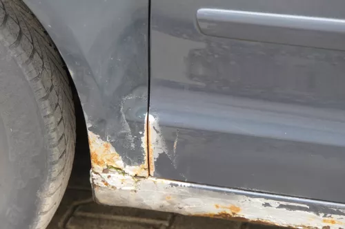 VW Polo 9N 9N3 Cross Fun Tür vorne links Fahrertür grau LC7V 4/5-Türer ohneAnbau (183203)