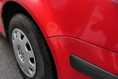 VW Golf 4 1J Stoßstange vorne Stoßfänger vorn rot LP3G (183216)