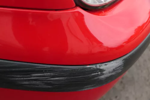 VW Golf 4 1J Stoßstange vorne Stoßfänger vorn rot LP3G (183216)