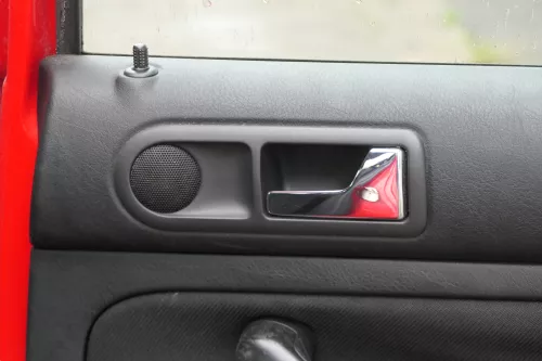 1x VW Golf 4 1J Limousine Türverkleidung Verkleidung Tür hinten rechts schwarz (183222)