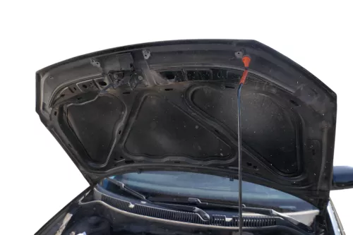 VW Polo 9N3 Cross Motorhaube KLappe vorne schwarz L041 (183231)