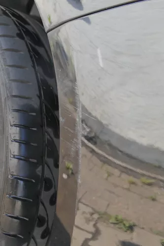 VW Polo 9N3 Stoßstange vorne Frontstoßstange Stoßfänger schwarz L041 (183233)