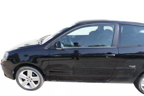 VW Polo 9N 9N3 Tür vorne links Fahrertür 2/3-Türer schwarz L041 -ohne Anbauteile