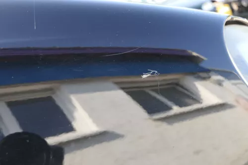 VW Polo 9N3 Kotflügel vorne rechts schwarz L041 (183239)