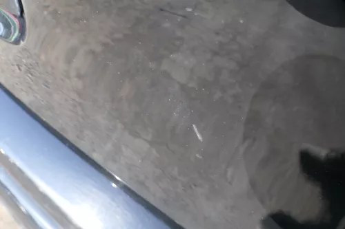 VW Polo 9N3 9N Heckklappe Kofferraumklappe Klappe schwarz L041 - Scheibe (183240)