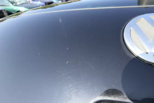 VW Polo 9N3 9N Heckklappe Kofferraumklappe Klappe schwarz L041 - Scheibe (183240)