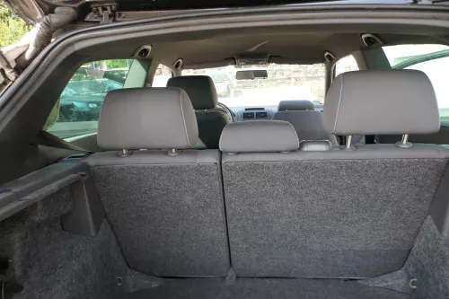 VW Polo 9N 9N3 Sitz Rückbank Sitzfläche Sitze 3 Punkt Gurt hinten OHNEKopfstütze (183248)