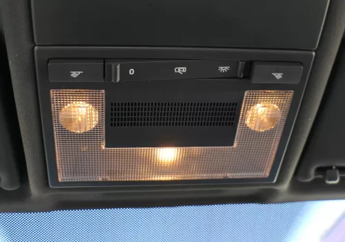 VW Polo 9N Innenraumleuchte Leuchte innen Leselampe Leseleuchte schwarz (183253)