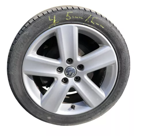 1x Felge Alufelge original VW Polo 9N 9N3 6jx16 H2 ET43 6Q0601025S -ohneReifen 4