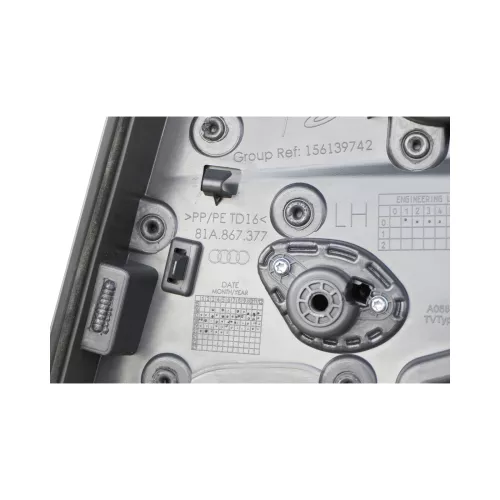 Q2 Türverkleidung Verkleidung Tür schwarz hinten links ORIGINAL aus NEUFAHRZEUG (183273)