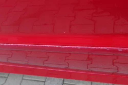 VW Polo 6N 6N2 Tür vorne links Fahrertür 4/5-Türer rot LP3G - ohneAnbauteile (183287)