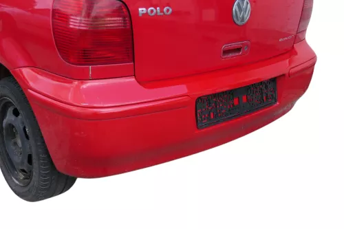 VW Polo 6N2 Stoßstange hinten Heckstoßstange Stoßfänger rot LP3G