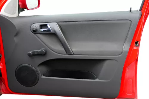 1x VW Polo 6N2 Türverkleidung Verkleidung Tür vorne rechts 4/5-Türer off-black