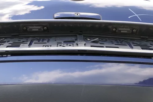 VW Polo 9N 9N3 Stoßstange Heckstoßstange hinten blau LB5N (183316)