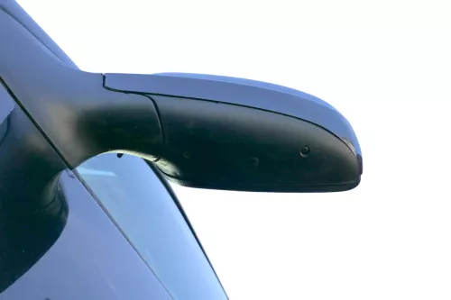 VW Golf 4 Bora manueller Spiegel vorne links Außenspiegel schwarz LC9Z (183334)