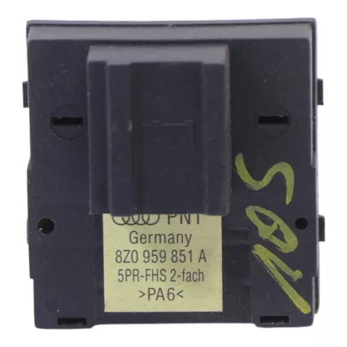 Audi A2 8Z ektrischer Fensterheber Schalter vorne links 8Z0959851A 2-Fach Tür (183353)