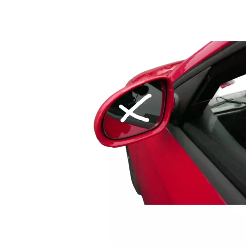 Passat 3C elektrischer Spiegel Außenspiegel links LY3D rot anklappbar Umfel (183379)