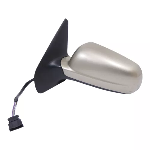 VW Golf 4 Bora elektrischer Spiegel vorne links Außenspiegel gelb gold LA1W Glas