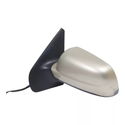 VW Golf 4 Bora elektrischer Spiegel vorne links Außenspiegel gelb gold LA1W Glas (183424)