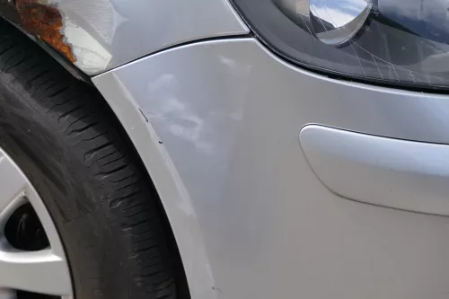 VW Golf 5 5M1 Plus Stoßstange vorne Frontoßstange Stoßfänger silber LA7W  SWR (183428)