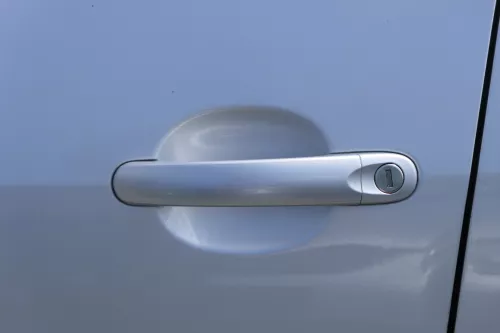 VW Golf Plus 5M Türblatt Tür vorne links Fahrertür silber LA7W -Türblatt +Rahmen (183431)