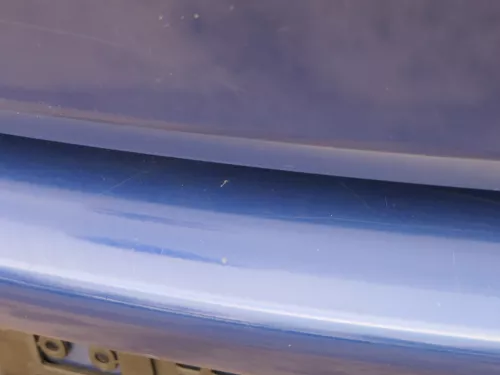 VW Golf 5 1K Limousine Stoßstange hinten Heckstoßstange blau LC5J (183520)