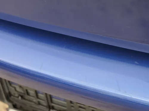 VW Golf 5 1K Limousine Stoßstange hinten Heckstoßstange blau LC5J (183520)