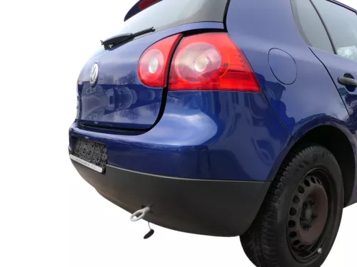 VW Golf 5 1K Limousine Stoßstange hinten Heckstoßstange blau LC5J (183520)