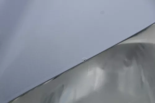 VW Fox 5Z Motorhaube Klappe vorn vorne silber LA7W Haube (183539)