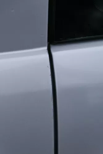 VW Fox 5Z Tür vorne links Fahrertür silber LA7W - ohne Anbauteile (183543)