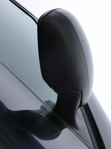 Skoda Fabia 5J mechanisch Spiegel Außenspiegel rechts mit Glas schwarz (183588)