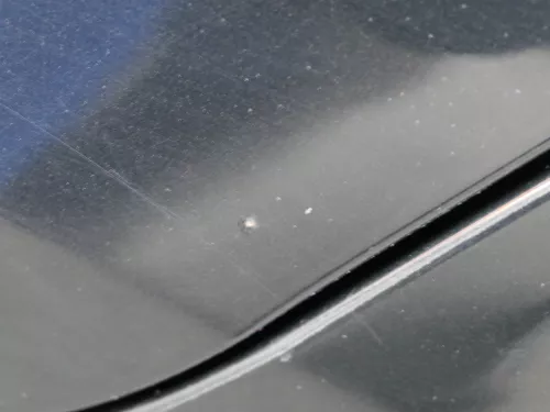 Skoda Fabia 5J Limousine Tür hinten links schwarz LF9R - ohne Anbauteile (183590)