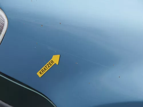 VW Passat 3B Kotflügel vorne links blau grün türkis ( evtl. LB7T oder LB6N ???) (183617)