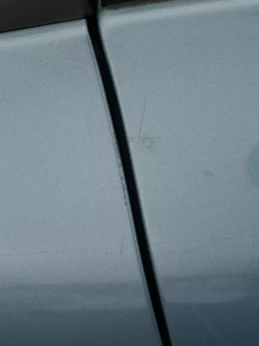 Passat 3B 3BG Limousine Tür hinten links blau türkis grün LB6N - ohne Anbauteile (183619)