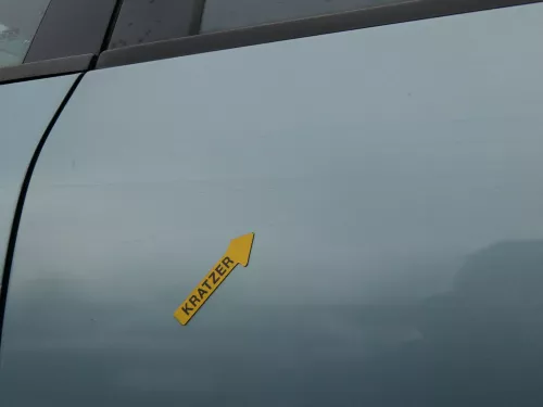 Passat 3B 3BG Limousine Tür hinten links blau türkis grün LB6N - ohne Anbauteile (183619)