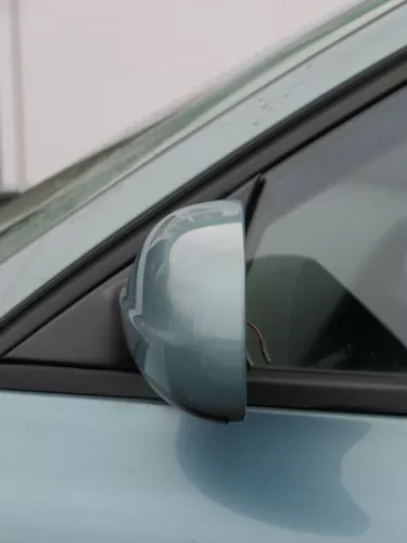 Passat 3B 3BG elektrischer Spiegel Außenspiegel links + Glas blau türkis gr LB6N (183621)