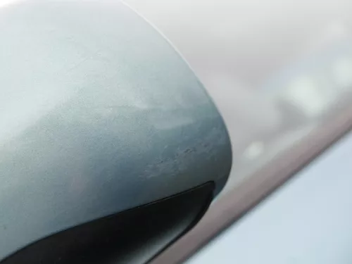 Passat 3B 3BG elektrischer Spiegel Außenspiegel links + Glas blau türkis gr LB6N (183621)