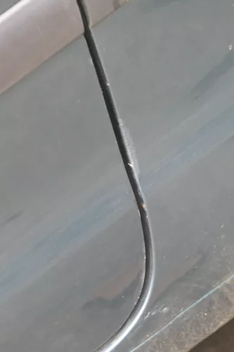 VW Polo 9N 9N3 Tür vorne links Fahrertür 2/3-Türer grün LC6X -ohne Anbauteile (183644)